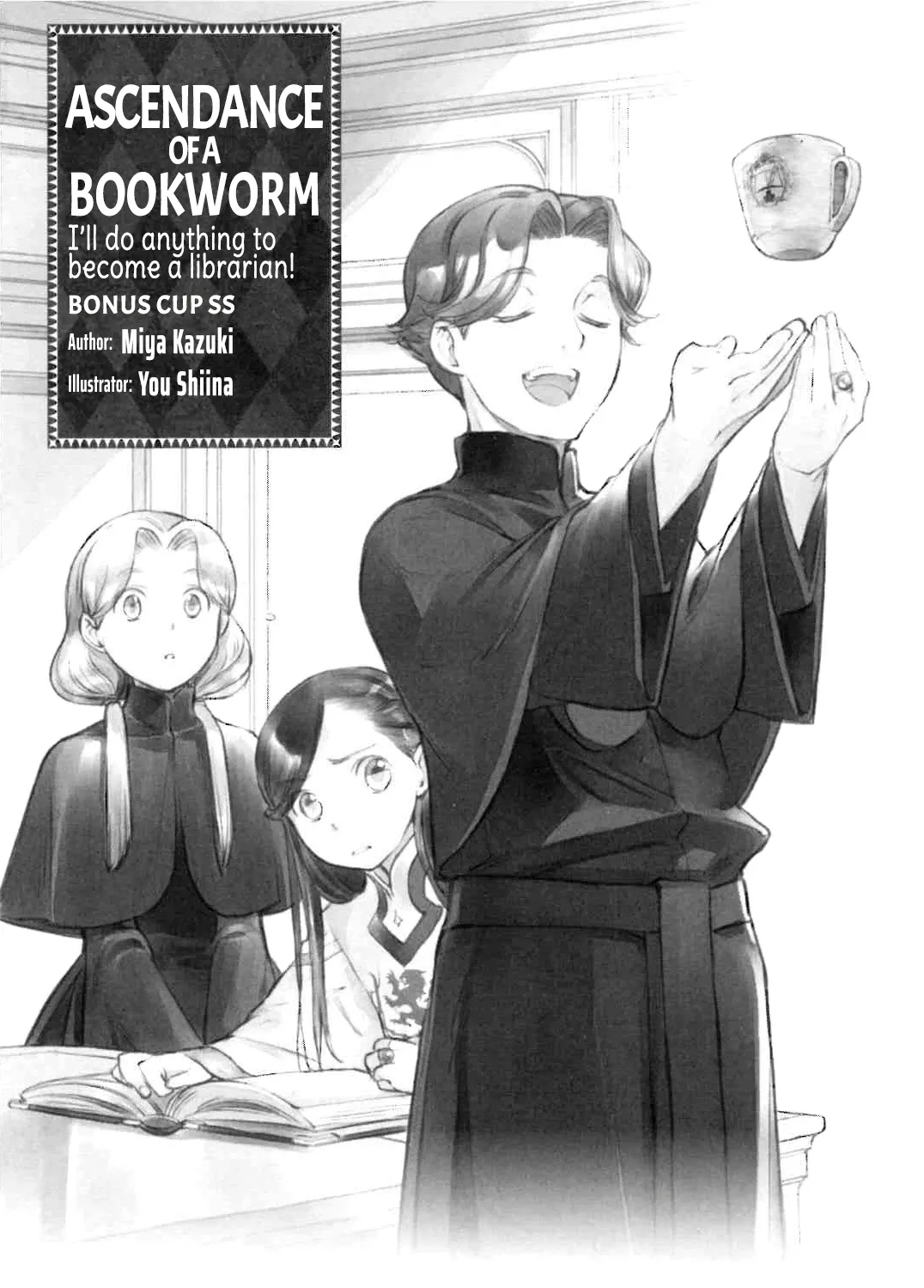 Harmut ecstatically looking at a tea cup